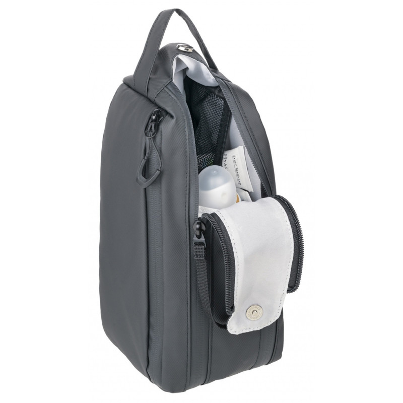 Kosmetyczka TROIKA Black Washbag2, wodoodporna, czarna