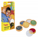 Farby do malowania twarzy JOVI, 6x8ml, mix kolorów