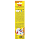 Farby do malowania twarzy JOVI Scary, 3x8ml, z pędzelkiem i gąbką, mix kolorów