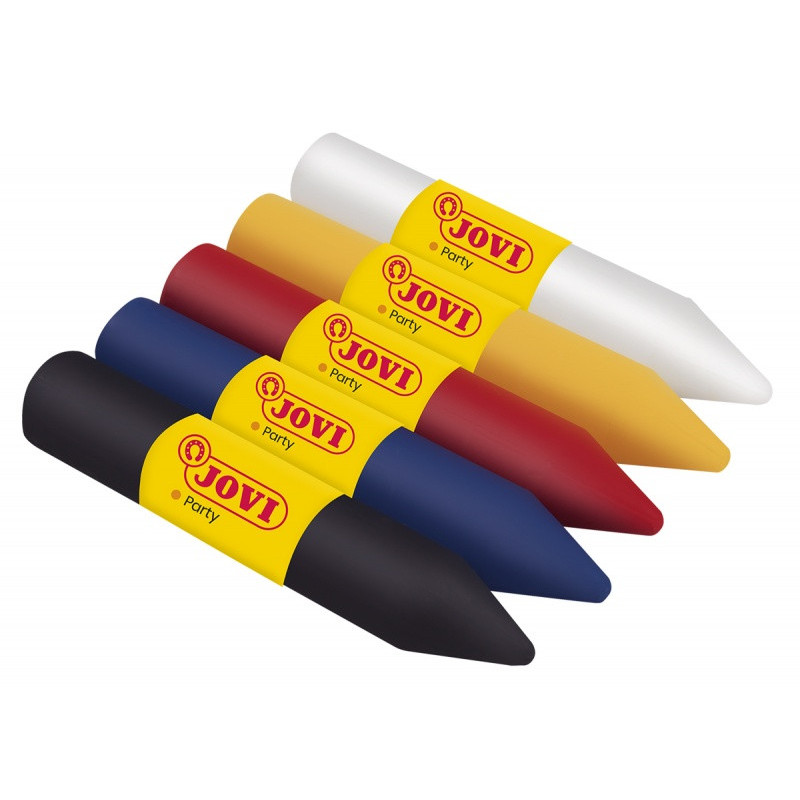 Kredki do malowania twarzy JOVI, 5 szt., mix kolorów