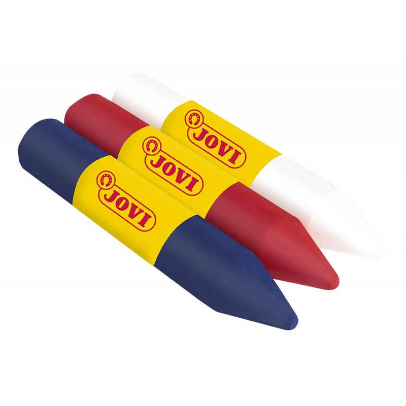 Kredki do malowania twarzy JOVI Adventure, 3x5,6g, 3 szt., mix kolorów