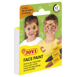 Kredki do malowania twarzy JOVI Animal, 3x5,6g, 3 szt., mix kolorów