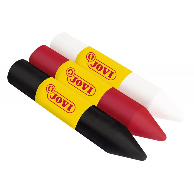 Kredki do malowania twarzy JOVI Scary, 3x5,6g, 3 szt., mix kolorów