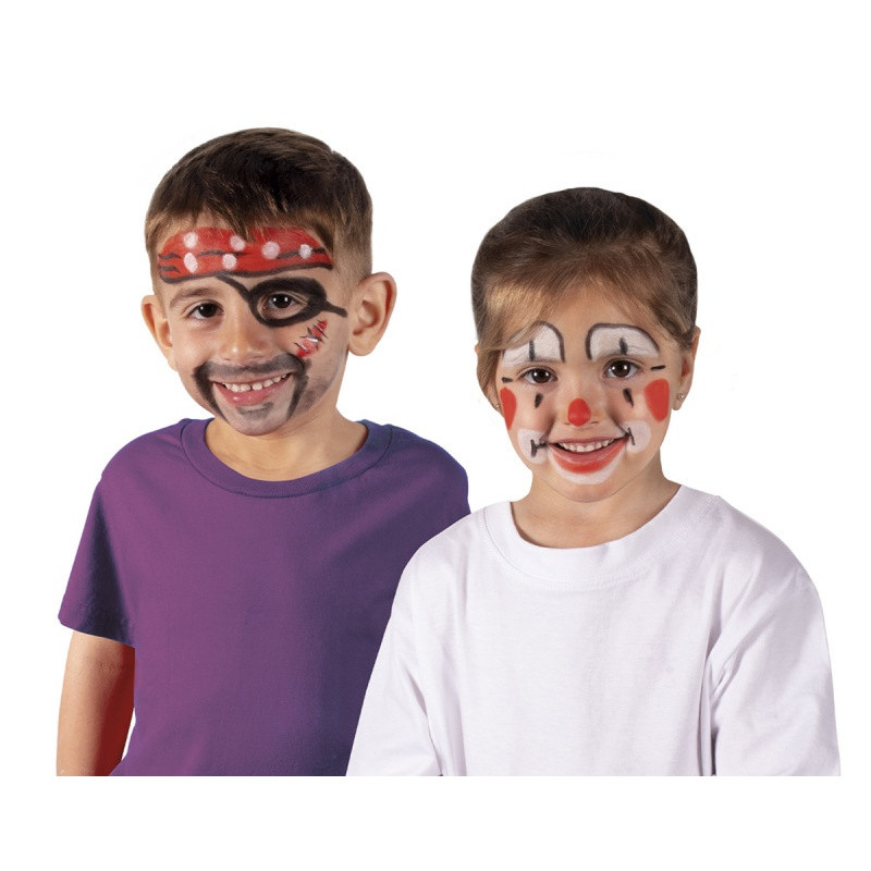 Kredki do malowania twarzy JOVI Scary, 3x5,6g, 3 szt., mix kolorów