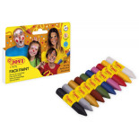 Kredki do malowania twarzy JOVI, 10 szt., mix kolorów