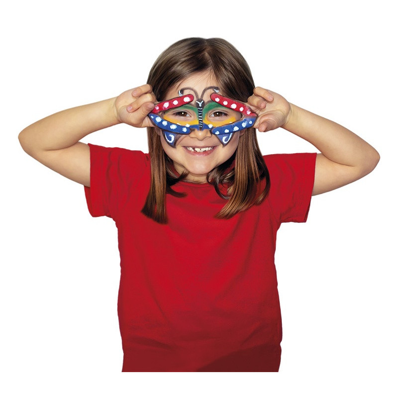 Farby do malowania twarzy JOVI, w sztyfcie, ze skuwką, 6 szt., mix kolorów