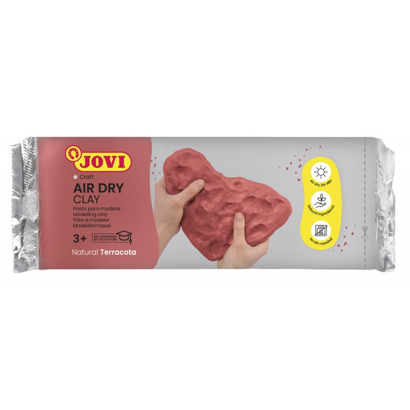 Glina samoutwardzalna JOVI, 250g, ceglana (terracotta)