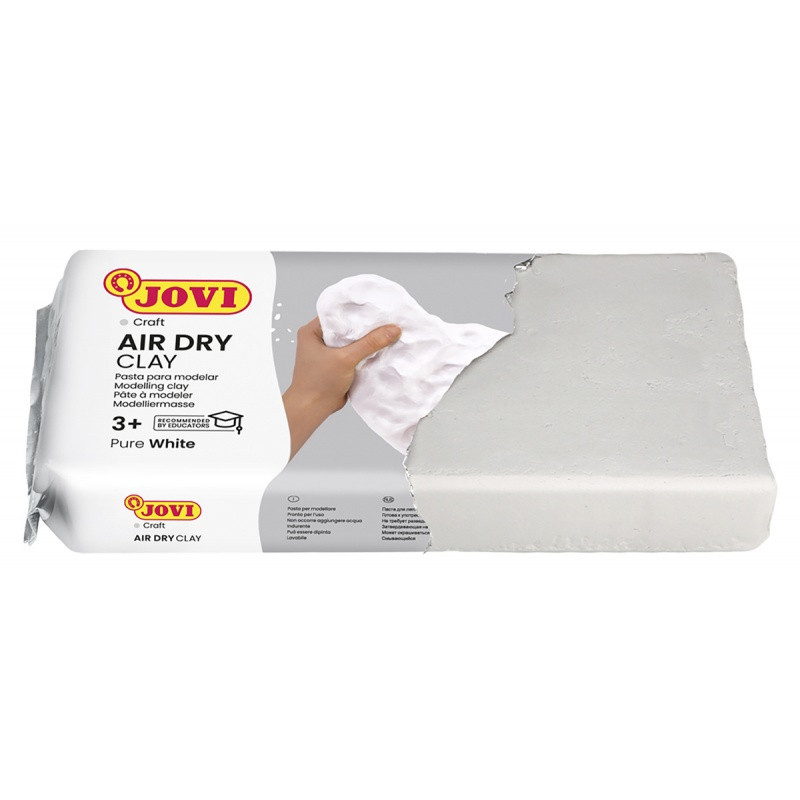 Glina samoutwardzalna JOVI, 500g, biała