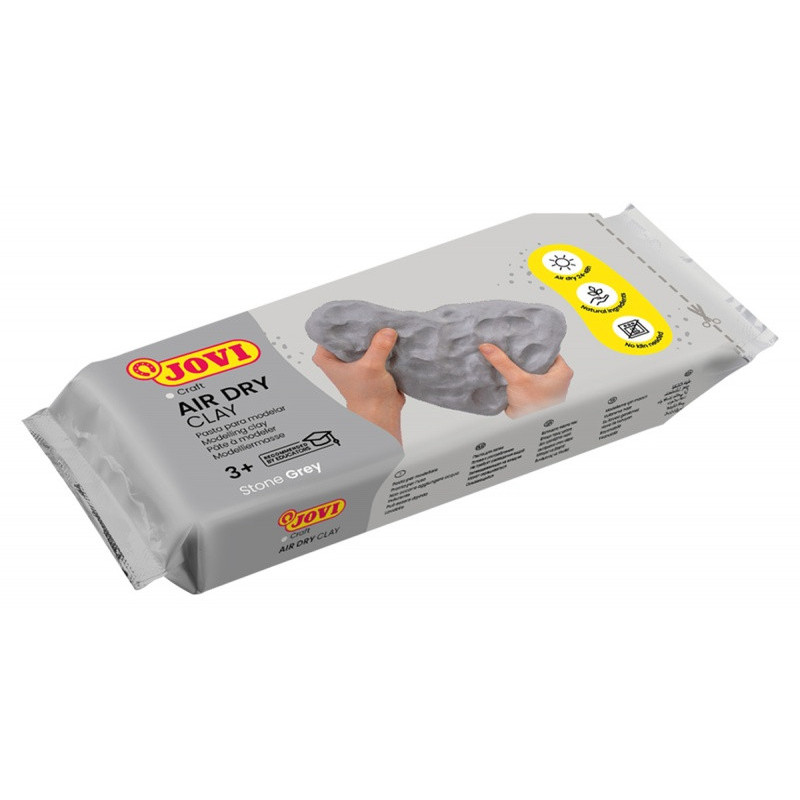 Glina samoutwardzalna JOVI, 500g, szara