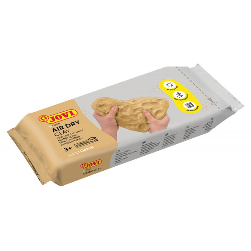 Glina samoutwardzalna JOVI, 500g, piaskowa (ochra)