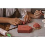 Glina samoutwardzalna JOVI, 1000g, ceglana (terracotta)