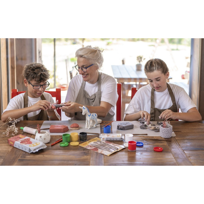 Glina samoutwardzalna JOVI, 1000g, ceglana (terracotta)