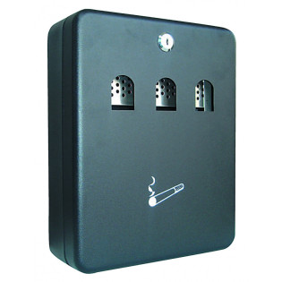 Popielniczka ścienna Q-CONNECT, 3l, czarna