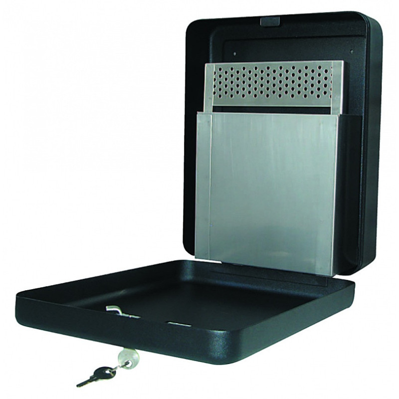 Popielniczka ścienna Q-CONNECT, 3l, czarna