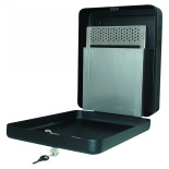 Popielniczka ścienna Q-CONNECT, 3l, czarna