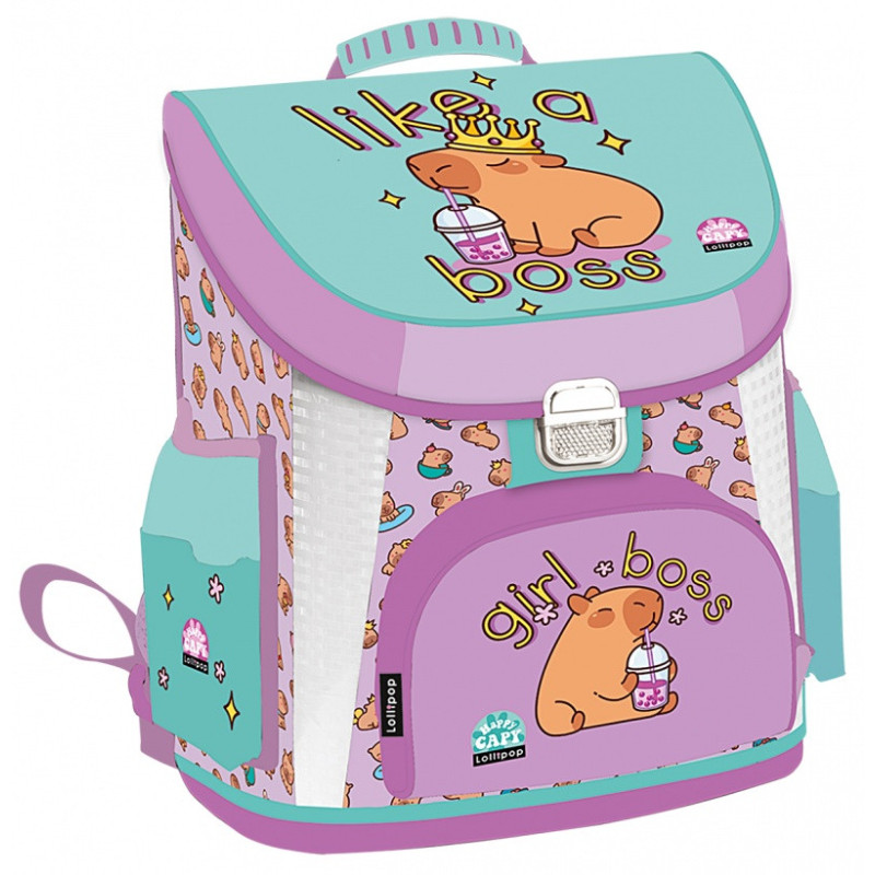 Tornister ICO Lizzy Lollipop Capybara, 23L, mix kolorów