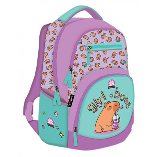 Plecak ICO Lizzy Lollipop Capybara, 27L, mix kolorów