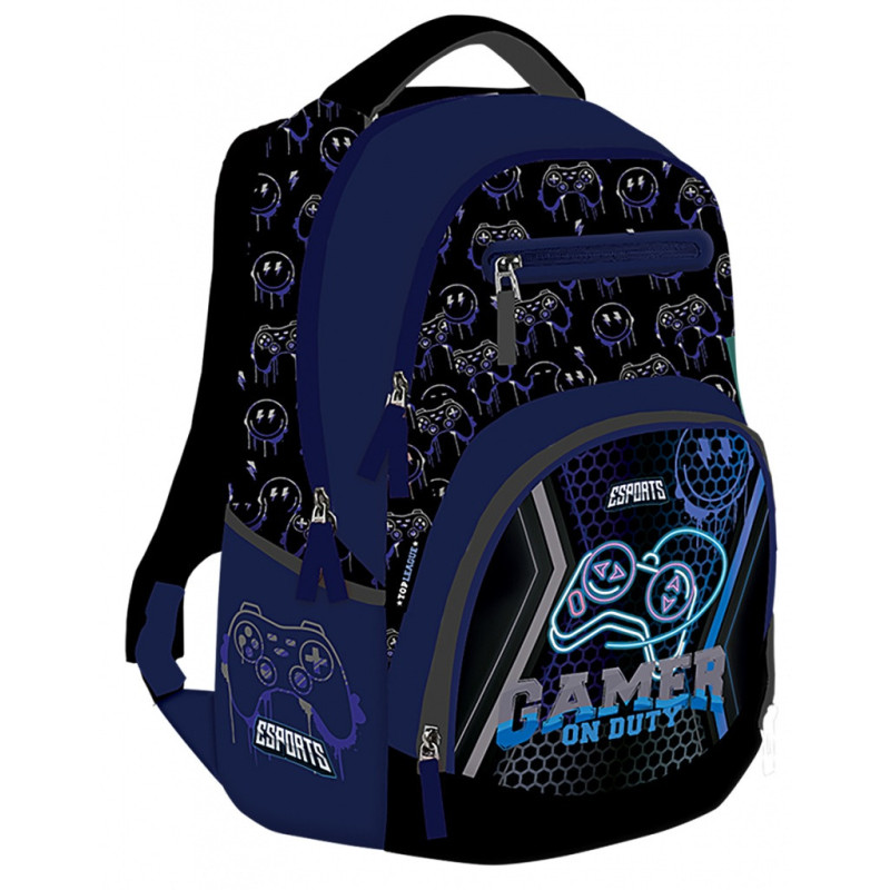 Plecak ICO Lizzy Esport Gamer on Duty, 27L, mix kolorów