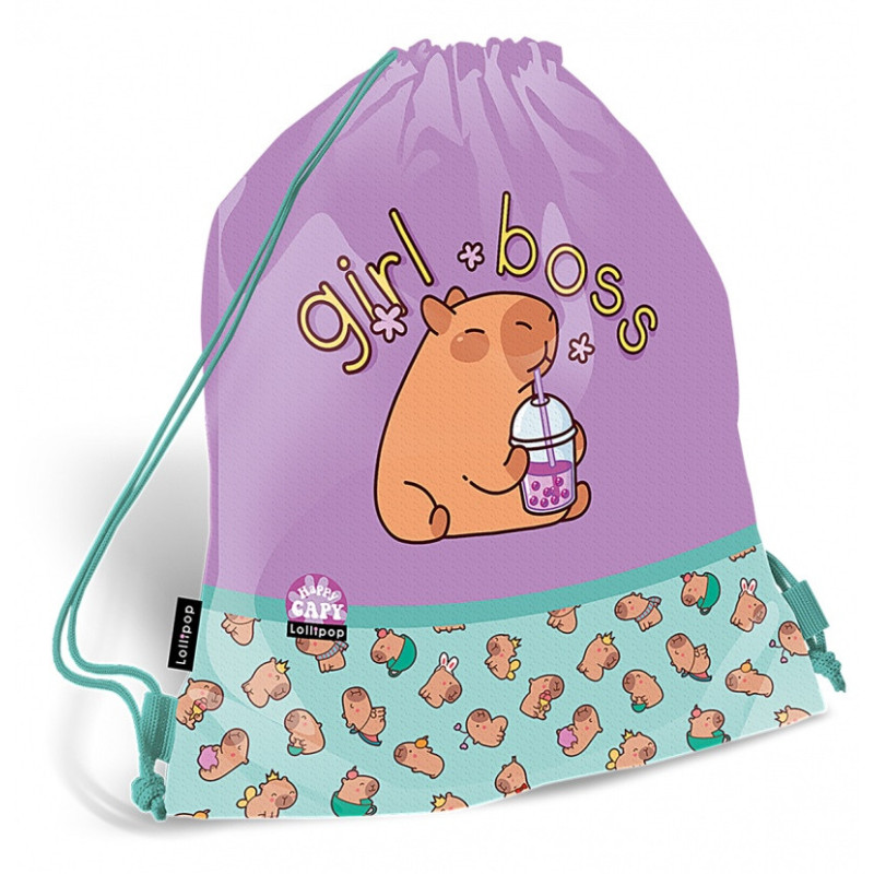 Worek ICO Lizzy Lollipop Capybara, mix kolorów