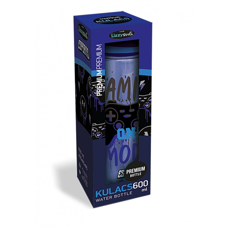 Bidon ICO Lizzy Esport Gamer on Duty, 600 ml, mix kolorów