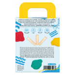 Wałki do plasteliny JOVI dla dzieci, zestaw 3 szt., mix kształtów, drewniane