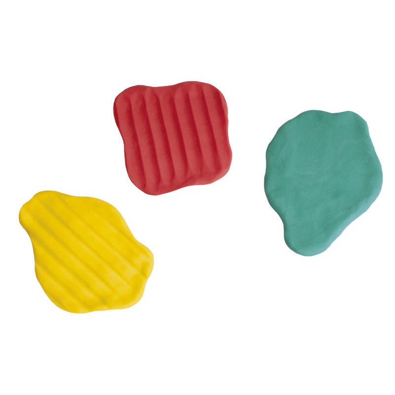 Wałki do plasteliny JOVI dla dzieci, zestaw 3 szt., mix kształtów, drewniane