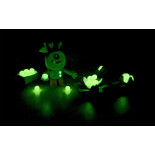 Zestaw plasteliny JOVI, 10x50g, 8 kolorów basic + 2 świecące w ciemności, mix kolorów