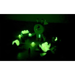 Zestaw plasteliny JOVI, 10x50g, 8 kolorów basic + 2 świecące w ciemności, mix kolorów