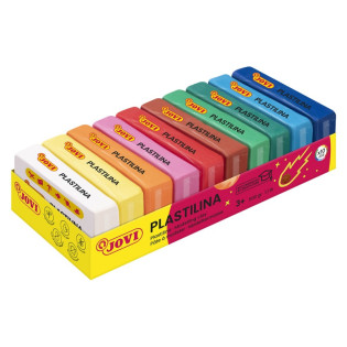 Zestaw plasteliny JOVI, 10x50g, mix kolorów