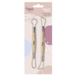 Dłuta do modelowania JOVI, zestaw 2 szt., drewniane