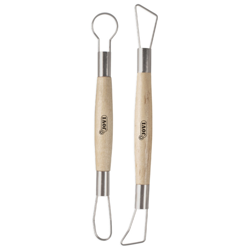 Dłuta do modelowania JOVI, zestaw 2 szt., drewniane