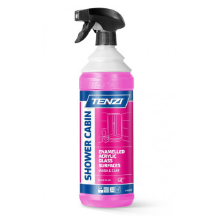 Środek do czyszczenia kabin prysznicowych TENZI, anglojęzyczna etykieta, 1l