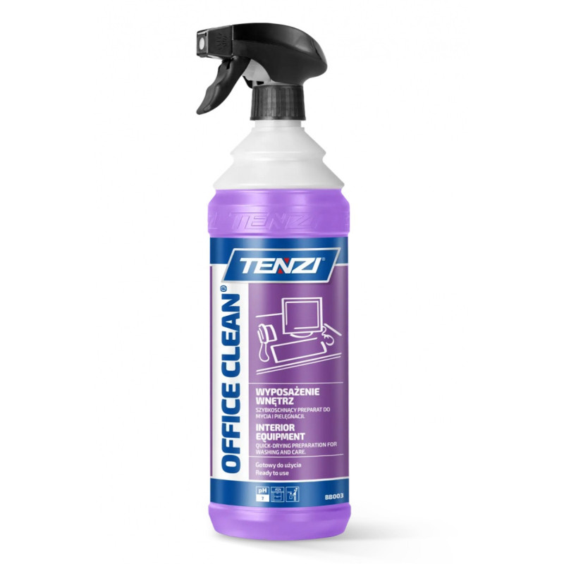Szybkoschnący płyn do mycia i pielęgnacji mebli TENZI, Office Clean, 1l