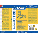 Neutralny płyn do mycia posadzek TENZI, Topefekt, zapach cytrusowy, Citro, 1l