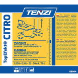 Neutralny płyn do mycia posadzek TENZI, Topefekt, zapach cytrusowy, Citro, 5l