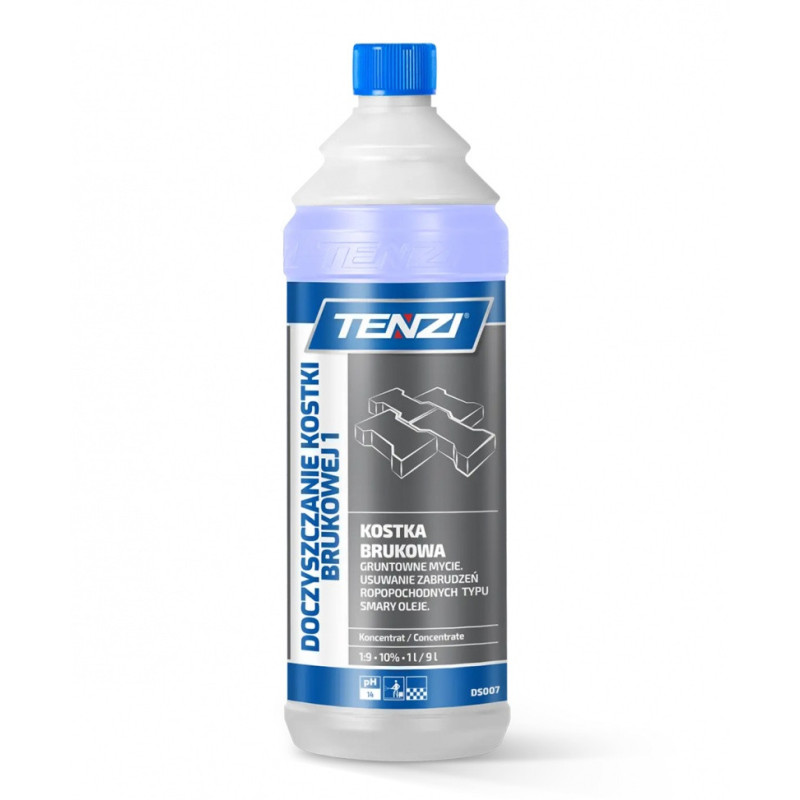 Dwufazowy koncentrat do czyszczenia kostki brukowej TENZI, 1l