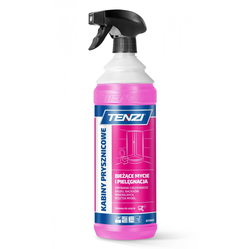 Środek do czyszczenia kabin prysznicowych TENZI, 1l