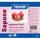 Delikatne mydło w płynie TENZI, zapach owocowy, Sapone Passion Fruit, 5l