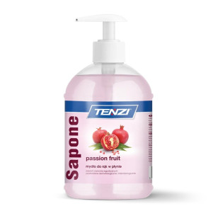 Delikatne mydło w płynie TENZI, zapach owocowy, Sapone Passion Fruit, 0,5l