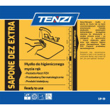 Mydło w płynie biobójcze TENZI, bezzapachowe, Sapone Dez Extra, 5l