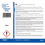 Mydło w płynie biobójcze TENZI, bezzapachowe, Sapone Dez Extra, 5l