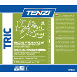 Płyn do ręcznego mycia naczyń TENZI, zapach cytrynowy, Tric, 5l