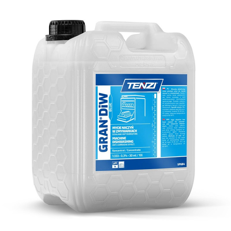 Plyn do mycia naczyń w zmywarkach TENZI, Gran Diw Blue, 20l