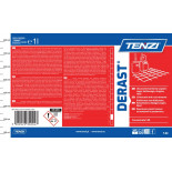 Koncentrat do usuwania śladów kamienia i rdzy TENZI, Derast, 1l