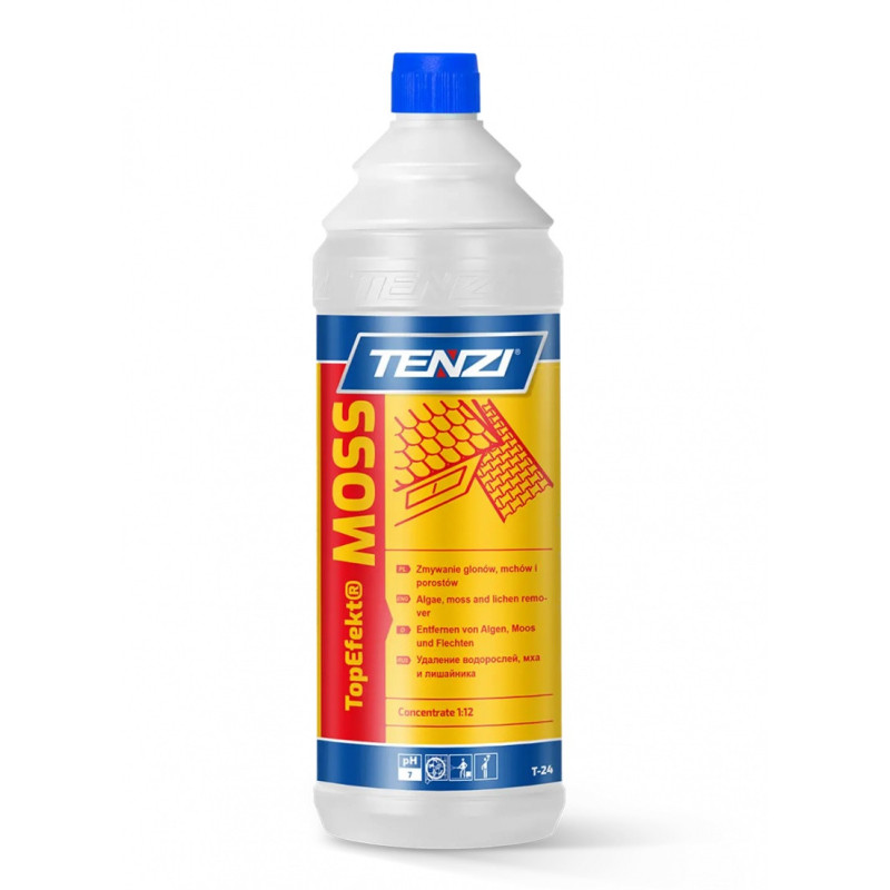 Preparat biobójczy do usuwania grzybów, mchów, glonów TENZI, Topefekt Moss, 1l