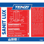 Koncentrat do gruntownego mycia powierzchni sanitarnych TENZI, Sanit Lux, 5l