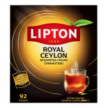 Herbata LIPTON czarna, Royal Ceylon, 92 torebki
