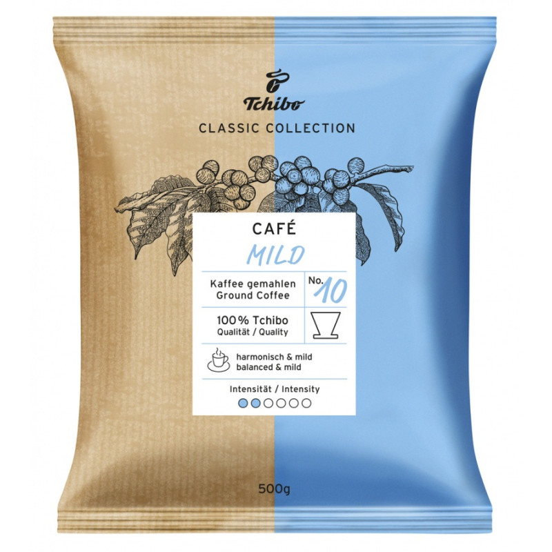 Kawa TCHIBO Cafe Classic Mild, mielona, 500g