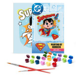 Malowanie po numerach IDEYKA, 25x25 cm, Superman: Lot do gwiazd, 1 szt.