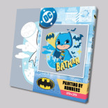 Malowanie po numerach IDEYKA, 25x25 cm, Batman: Bohater Ciemności, 1 szt.